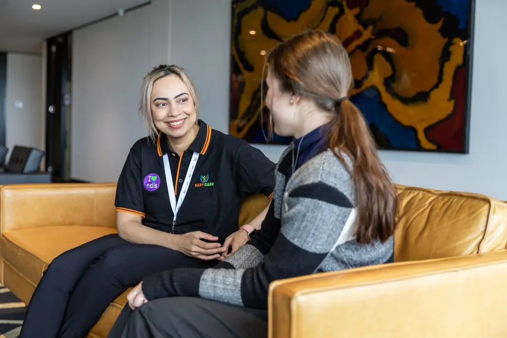 easy care staff with patience