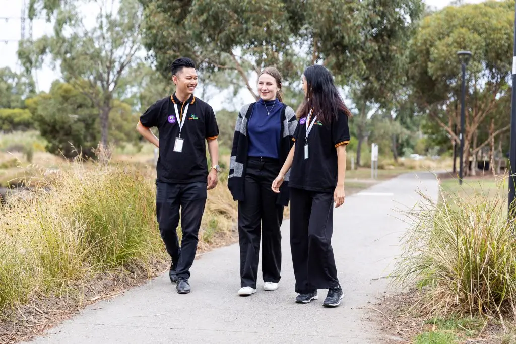 easy care staff on walking