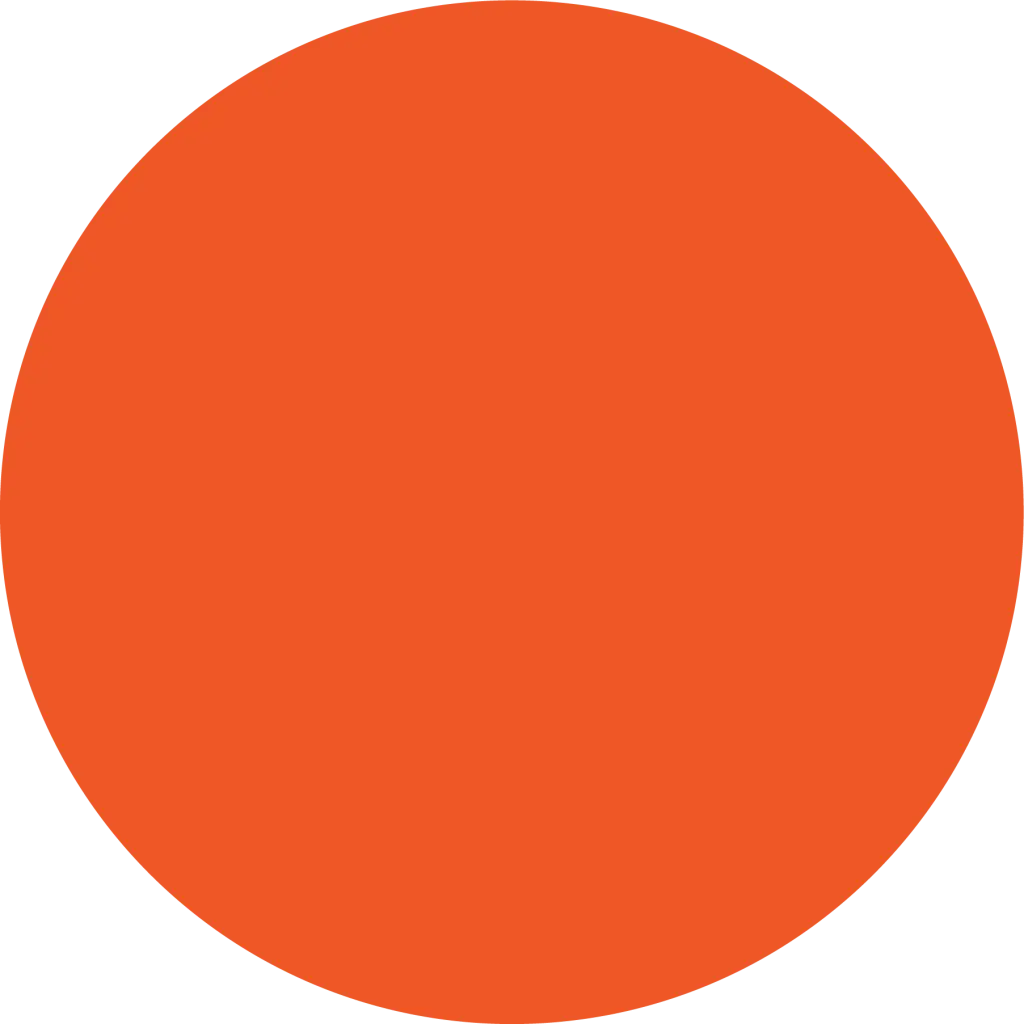 Orange circle